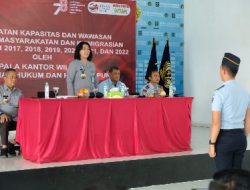 Kakanwil Berikan Penguatan Kapasitas dan Wawasan Pegawai Angkatan 2017-2022 di Rutan Kelas IIB Kotabumi