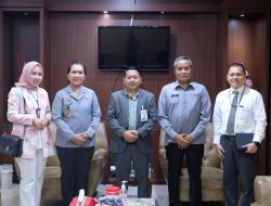 Jalin Silaturahmi, Kakanwil Sorta Terima Audiensi dari Bank Syariah Indonesia area Bandar Lampung