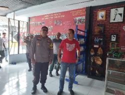 Perdana Kunjungi Lapas Kalianda, Kapolres Lampung Selatan Tinjau Blok Hunian