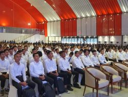 Kemenkumham Laksanakan Pengambilan Sumpah dan Penandatangan Pakta Integritas Panitia Serta Peserta Tahapan Kesehatan Calon Taruna Poltekip/Poltekim