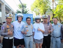 Jasa Raharja Dorong Turis Mancanegara di Bali Disiplin Berlalu Lintas untuk Tekan Angka Kecelakaan