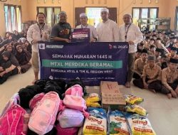 Program “Semarak Muharram – Merdeka Beramal” Karyawan XL Axiata Gelar Khitanan Massal dan Santuni Anak Yatim