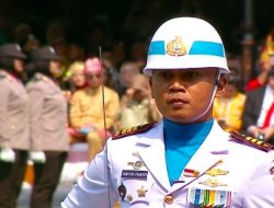 Komandan Paskibraka Nasional Peringatan HUT RI ke-78 di Istana Negara, Kapten Mar Ganteng Prakoso Dari Brigif 4 Marinir/BS Lampung