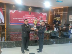 Lapas Kelas IIB Manokwari Raih Juara Umum Pada Pekan Olahraga dan Seni