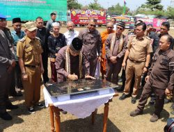 Kejati Lampung Resmikan Kampung Kerukunan Penawar Rejo Tulang Bawang
