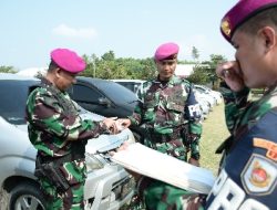 Jaga Kedisiplinan Prajurit, Sintel dan Provost Yonif 7 Marinir Laksanakan Gaktib