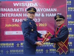 Satu Pegawai Rutan Kelas IIB Sukadana Ikuti Wisuda Purnabakti Pengayoman Tahun 2023