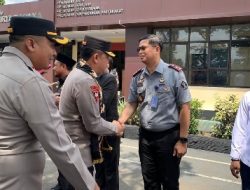 Karutan Kelas IIB Sukadana Hadiri Kegiatan Kunjungan Kerja Kapolda Lampung di Polres Lampung Timur
