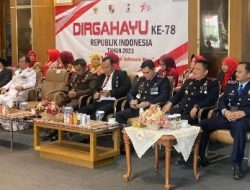 Kepala Rutan Kotabumi Laksanakan Upacara HUT Kemerdekaan RI ke-78