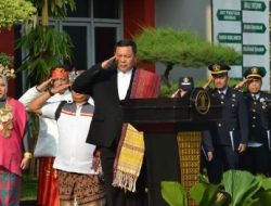 Peringati Hari Kemerdekaan RI ke-78, Rutan Kelas I Jakarta Pusat Gelar Upacara dan Pemberian Remisi Kepada 1.035 Warga Binaan