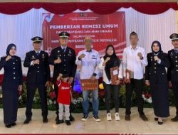 Rutan Kelas IIB Sukadana Laksanakan Pemberian Rimisi Umum Kepada 240 Warga Binaan