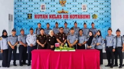 Gelar Syukuran Hari Kemenkumham ke-78, Rutan Kotabumi Terima Kado dari Kejari Lampung Utara