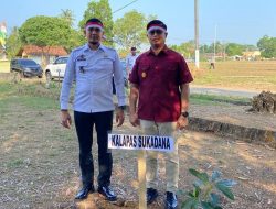 Karutan Sukadana Ikuti Kegiatan Penanaman Pohon di Lapangan Bhayangkara Polsek Sukadana Dalam Rangkaian Peringatan HUT RI Ke-78