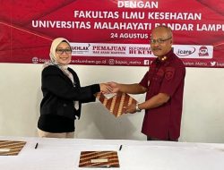 Bapas Kelas II Metro Laksanakan Penandatanganan Perjanjian Kerja Sama Dengan Fakultas Ilmu Kesehatan Universitas Malahayati Bandar Lampung