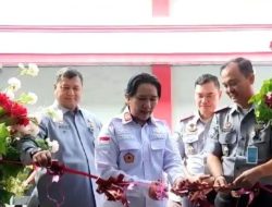 Resmikan Dapur Higienis dan Berikan Penguatan Petugas, Kakanwil Kemenkumham Lampung Kunjungi Rutan Kotabumi