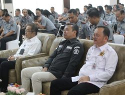 Karutan Sukadana Beserta Jajaran Ikuti Pembinaan Satuan Tugas Keamanan dan Ketertiban serta Sosialisasi UU NO. 22 Tahun 2022 Tentang Pemasyarakatan