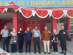Kalapas Kelas I Bandarlampung Terima Kunjungan  Tim Ombudsman RI Dalam Rangka Meninjau Pelayanan Publik