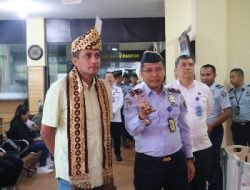 Jelang Kumham Goes to Campus, Wamenkumham Tinjau Pelayanan Publik Lapas dan Kanim Kelas III Non TPI Kalianda