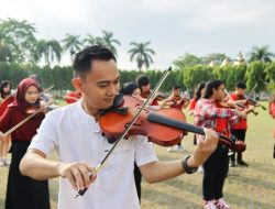 Semarakkan HUT RI ke-78, 150 Violis Ikuti Kegiatan Dawai Kemerdekaan