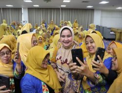 Bunda PAUD Provinsi Lampung Buka Workshop Peningkatan Kompetensi Pendidik Madrasah Raudatul Athfal