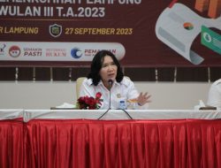 Langkah Peningkatkan Kinerja, Kakanwil Kemenkumham Lampung Pimpin Rakor Evaluasi Capaian Kinerja dan Anggaran Triwulan III Tahun 2023