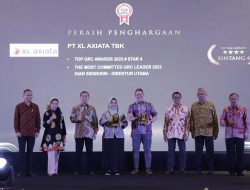Penerapan Prinsip ESG Terus Ditingkatkan, XL Axiata Raih TOP GRC Awards 2023