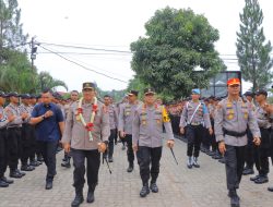 Kalemdiklat Polri Didampingi Kapolda Lampung Melaksanakan Kunjungan Kerja di SPN Kemiling