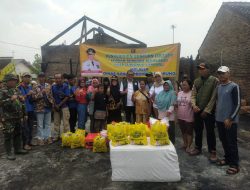 Kadis Sosial Aswarodi: Bantuan Untuk Korban Kebakaran di Desa Penengahan Pesawaran, Bentuk Perhatian Pak Gubernur