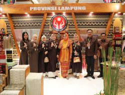 Stand Dekranasda Lampung Juara 1 Pameran Kriya Nusa 2023