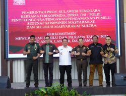 Pj. Gubernur Sultra Andap Budhi : Mari Wujudkan Pemilu dan Pilkada 2024 Aman dan Damai