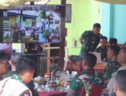 Launching Program Unggulan Dapur Masuk Sekolah di Wilayah Kodim 0410/KBL