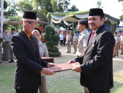 Pimpin Upacara Hari Agraria dan Tata Ruang,  Sekdaprov Fahrizal Sampaikan Pesan Menteri ATR/BPN untuk Bangun Sinergi Songsong Indonesia Emas 2045