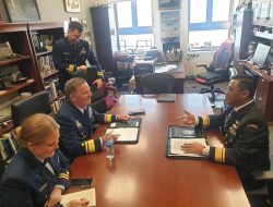 Bakamla RI Lanjutkan Hubungan Bilateral Dengan USCG