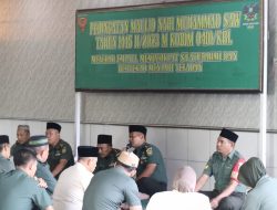 Kodim 0410/KBL Menggelar Peringatan Maulid Nabi Muhammad SAW 1445 H