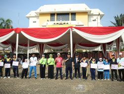 Gubernur Arinal Ikuti Senam Lampung Berjaya Massal Memperingati Haornas ke-40 Tahun 2023