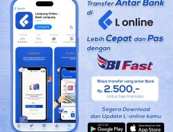 Fasilitas Bank Lampung L-online Lebih Cepat dan Pas Dengan BI Fast