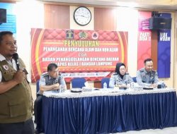 Gandeng BPBD Lampung, Lapas Kelas I Bandar Lampung Gelar Latihan Simulasi Bencana Alam Gempa Bumi