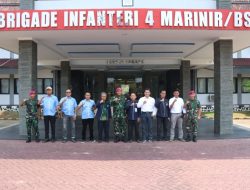 Danbrigif 4 Mar/BS Terima Audiensi JMSI Lampung
