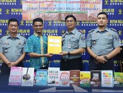 Rutan Kelas IIB Sukadana Terima Bantuan Buku Siap Layan Dari Perpusnas RI