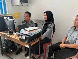 Rutan Kotabumi Ikuti Sosialisasi SDP Fitur Disabilitas Bagi Petugas