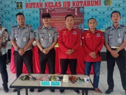 Rutan Kelas IIB Kotabumi Gandeng BNNK Way Kanan Laksanakan P4GN