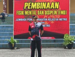 Gandeng Instruktur Polres Metro, Lapas Metro Gelar Pembinaan FMD Pegawai
