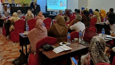 Dinsos Lampung Berikan Bimbingan Keterampilan Pengasuhan Kepada Orang Tua Anak Penyandang Disabilitas