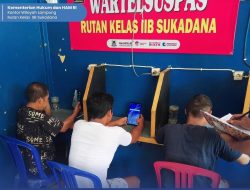 Sediakan Wartelsuspas, Rutan Kelas IIB Sukadana Beri Kemudahan Akses Komunikasi Bagi Warga Binaan