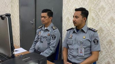 Rutan Kelas IIB Sukadana Ikuti Kegiatan Sosialisasi Sistem Penilaian Pembinaan Anak Binaan