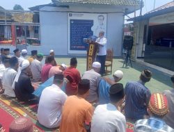 Berharap Turun Hujan, Warga Binaan dan Petugas Lapas Kalianda Menggelar Sholat Istisqa