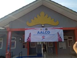 Semarakkan Kegiatan AALCO Ke-61, Rupbasan Kelas II Kotabumi Pasang Banner dan Umbul-umbul