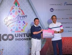 Smartfren 100 Persen Untuk Indonesia: Charity Golf Tournament Serahkan Donasi Kepada Yayasan Buddha Tzu Chi