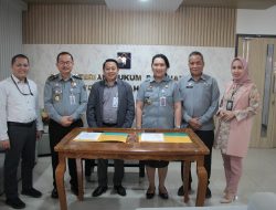 Kakanwil Kemenkumham Lampung Teken Perjanjian Kerjasama Dengan PT Bank Syariah Indonesia