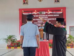 Pelantikan dan Penngambilan Sumpah Jabatan Administrasi Pada Lapas Narkotika Kelas IIA Bandarlampung